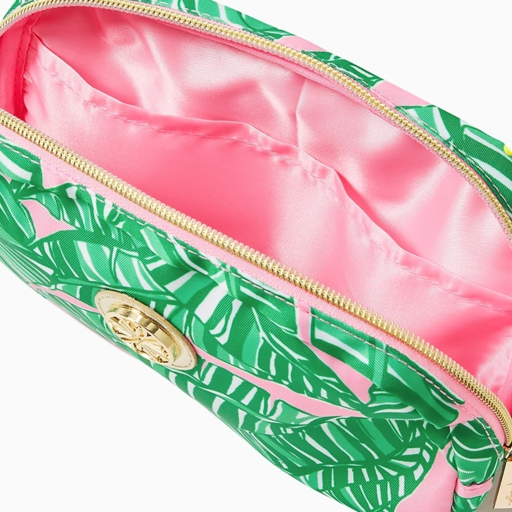 Lilly Pulitzer Jeanie Belt Bag Conch Shell Pink Lets Go Bananas Accessories Sm - Picture 4 of 4